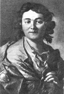 Ф.Г.Волков с портрета работы А.Лосенко 1763 г